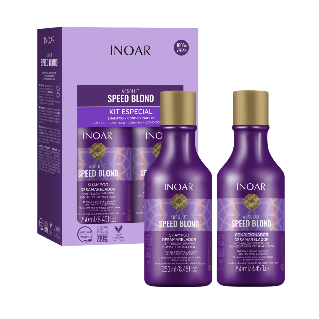 INOAR SPEED BLONDE KIT - 250ML